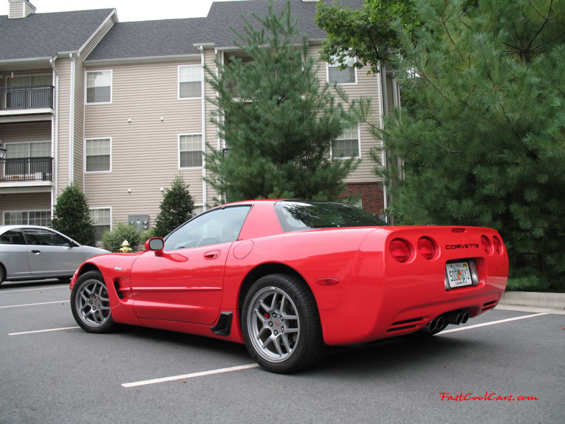C5 Chevrolet Z06 Corvette 2001 - 2004, 385 to 405 horsepower, Aluminum block and heads LS6, all with 6 speeds.  America's sport car.