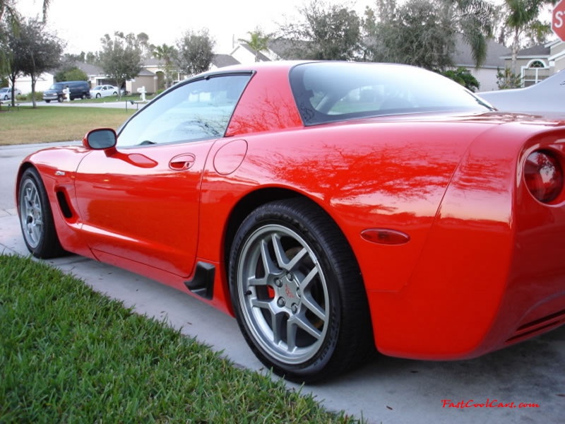 C5 Chevrolet Z06 Corvette 2001 - 2004, 385 to 405 horsepower, Aluminum block and heads LS6, all with 6 speeds.  America's sport car.