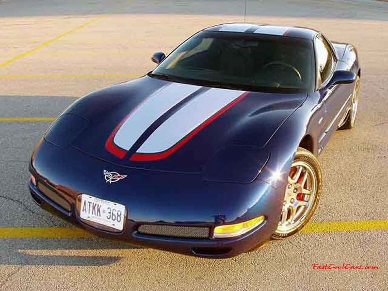 C5 Chevrolet Z06 Corvette 2001 - 2004, 385 to 405 horsepower, Aluminum block and heads LS6, all with 6 speeds.  America's sport car.