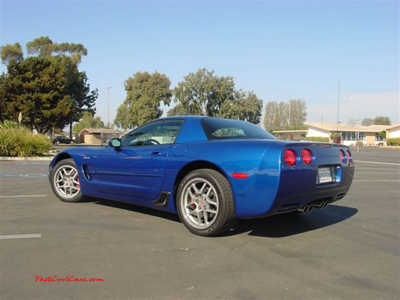 C5 Chevrolet Z06 Corvette 2001 - 2004, 385 to 405 horsepower, Aluminum block and heads LS6, all with 6 speeds.  America's sport car.