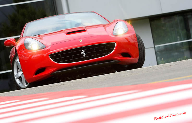 California Ferrari, Hardtop Convertible, front engine, rear wheel drive.
