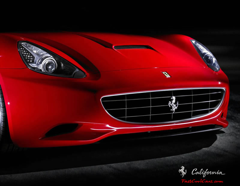 California Ferrari, Hardtop Convertible, front engine, rear wheel drive.