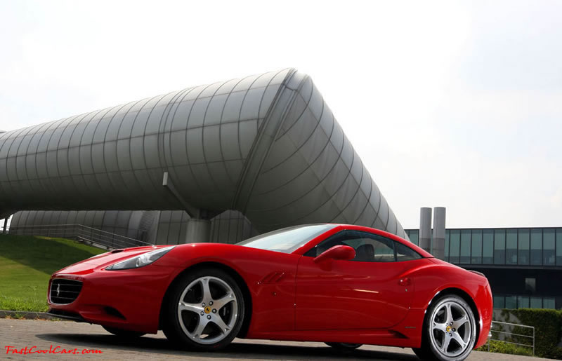 California Ferrari, Hardtop Convertible, front engine, rear wheel drive.
