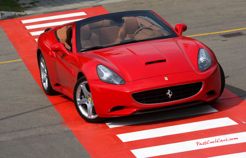 California Ferrari, Hardtop Convertible, front engine, rear wheel drive.