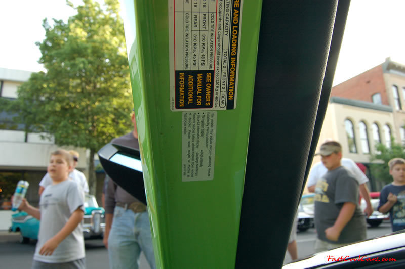 Lime Green Lamborghini Gallardo at the Cleveland TN monthly car shows and events with hot rods, muscle cars, famous cars, rare cars, wild cars, fast cars, cool cars, rat rods, supercharged cars, new whips, and much more.