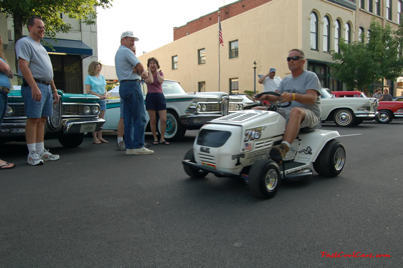 high performance lawn mowers at the Cleveland TN monthly car shows and events with hot rods, muscle cars, famous cars, rare cars, wild cars, fast cars, cool cars, rat rods, supercharged cars, new whips, and much more.