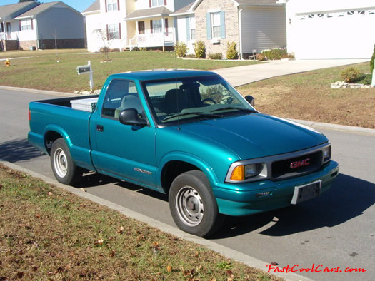 1996 GMC Sonoma - 4 Cylinder, 65,500 miles, radio doesn't work. Aftermarket truck bed toolbox. Great late model pick-up for a low-rider, clean. 423-618-4813 - Doc - Cleveland, Tennessee - Email Me - $3975.
