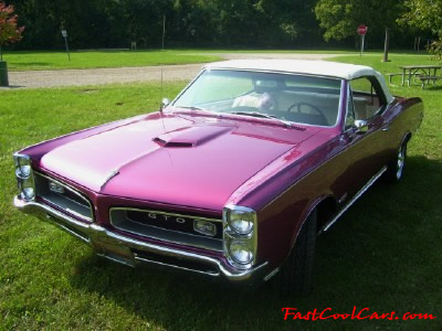 1966 Pontiac PHS documented GTO Convertible - For Sale