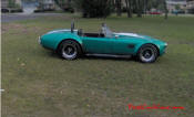 1969 Shelby AC Cobra Replica Kit Car - designed by classic roadsters ltd. 302 beefed engine.