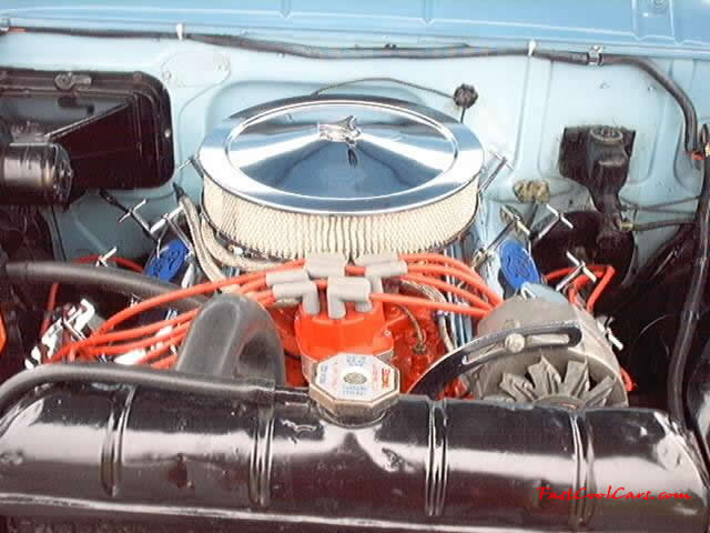 For Sale 1956 Ford - Two Tone Blue, 351W, C4 Trans, Lokar shift, Elec. Ign.