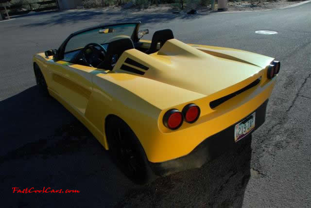 The brand new Grabercars 'La Bala' mid-engine sports car.