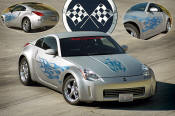 It's a custom 2004 Nissan 350Z