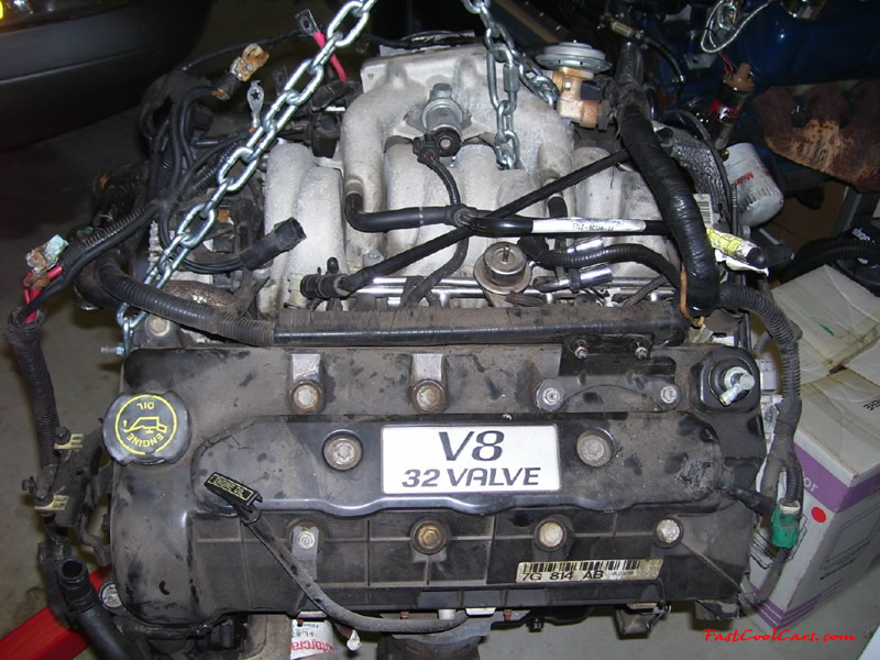 1968 Ford Mustang coupe that I was making a pro-touring car out of.