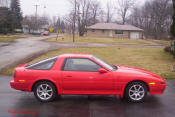 1989 Toyota Supra. Fresh Viper Red Exterior
