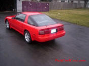 1989 Toyota Supra. Fresh Viper Red Exterior