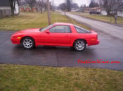 1989 Toyota Supra. Fresh Viper Red Exterior
