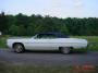 White 1972 Chevrolet Impala convertible for sale.