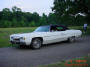 White 1972 Chevrolet Impala convertible for sale.