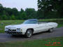 White 1972 Chevrolet Impala convertible for sale.