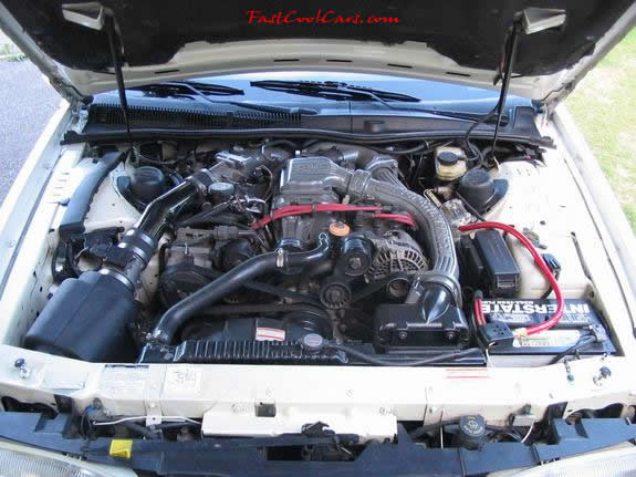 1994 Ford Thunderbird - Nicknamed "Little Earthquake" Quarter Mile: 14.5 s @ 92 mph, 0-60: 5.3 s, Est. Horsepower: 305