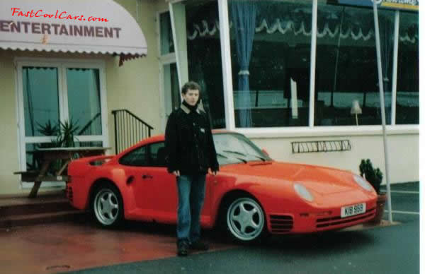 Very Fast Cool Exotic Supercar, wide body Porsche