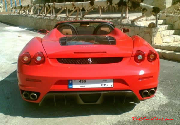 Very Fast Cool Exotic Supercar red Ferrari roadster