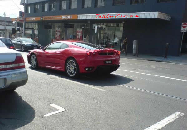 Very Fast Cool Exotic Supercar, red Ferrari