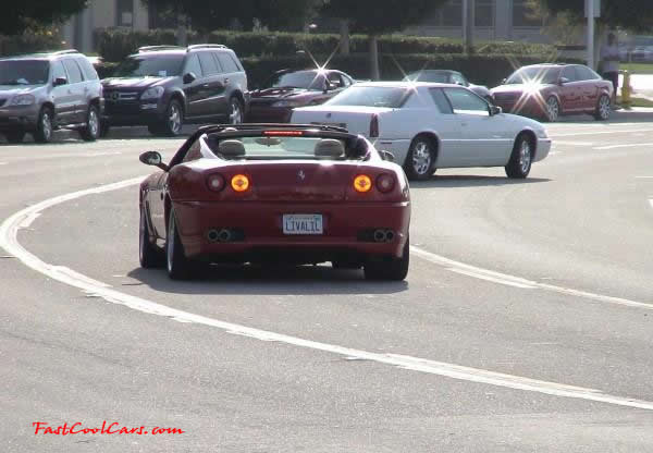 Very Fast Cool Exotic Supercar, Ferrari Convertible
