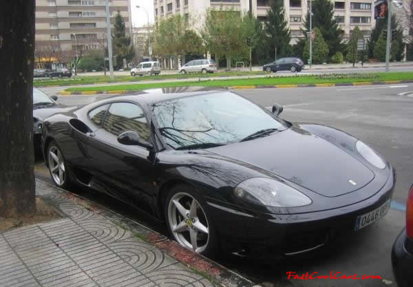 Very Fast Cool Exotic Supercar slick black whip