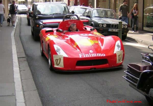 Very Fast Cool Exotic Supercar, looks like a one seater.