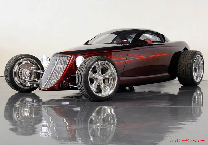 Chip Foose�s space-age hotrod, called simply the Foose Coupe, is an exercise in the extremes of automotive design and materials, the Foose Coupe last claimed a retail price of $330,000 in open bidding.