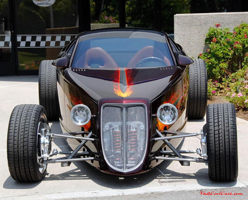 Chip Foose�s space-age hotrod, called simply the Foose Coupe, is an exercise in the extremes of automotive design and materials, the Foose Coupe last claimed a retail price of $330,000 in open bidding.
