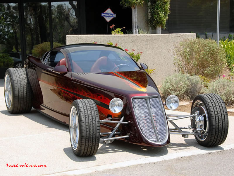Chip Foose�s space-age hotrod, called simply the Foose Coupe, is an exercise in the extremes of automotive design and materials, the Foose Coupe last claimed a retail price of $330,000 in open bidding.