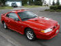 1995 Mustang - Cobra "R" hood - cool wheels - fastcoolcars.com