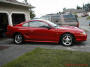 1995 Mustang - Cobra "R" hood - cool new 2000 model mustang wheels - fastcoolcars.com