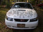 2001 Mustang Convertible, nice custom color changing flame job