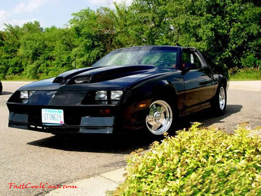 1984 Chevrolet Camaro Z28 with ram air hood