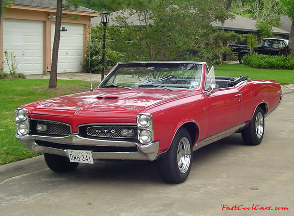 1967 Pontiac GTO convertible 