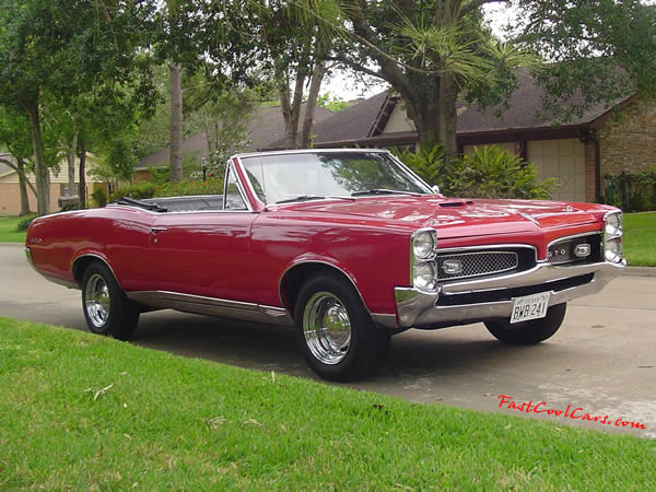 1967 Pontiac GTO convertible 