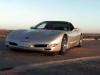 1997 Chevrolet Corvette - Lowered coupe, automatic, chrome wagon wheels.