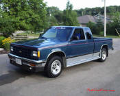 1990 s10 Tahoe extended cab - the body has been completely redone