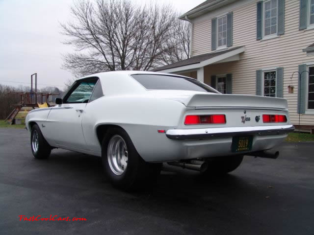 1969 Chevrolet Camaro Z28 - all steel car, supercharged, blown, huge cam, roler rockers, ported and polished, T400 built, and so much more...