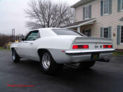 1969 Chevrolet Camaro Z28 - all steel car, supercharged, blown, huge cam, roler rockers, ported and polished, T400 built, and so much more...