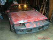 1991 Chevrolet Camaro RS. It originally came with the 3.1 V6, but I've built a 350 TPI motor with twin turbo for it.
