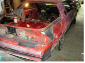 1991 Chevrolet Camaro RS. It originally came with the 3.1 V6, but I've built a 350 TPI motor with twin turbo for it.