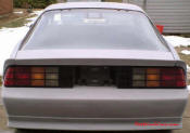 1991 Chevrolet Camaro RS. It originally came with the 3.1 V6, but I've built a 350 TPI motor with twin turbo for it.