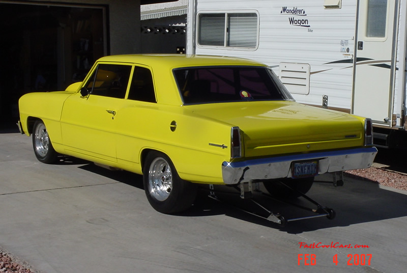 1966 Chevy 2, color: Sun Poppy Yellow