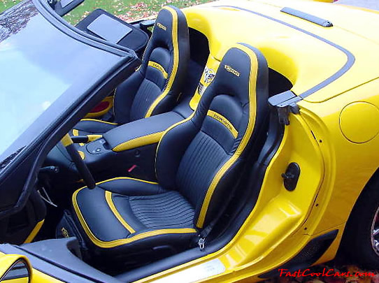 By blending the classic styling of the 1950's with performance, comfort, and technology of the 21st century, the 1953-2003 Commemorative Edition offers the best of both eras. Custom yellow interior too.