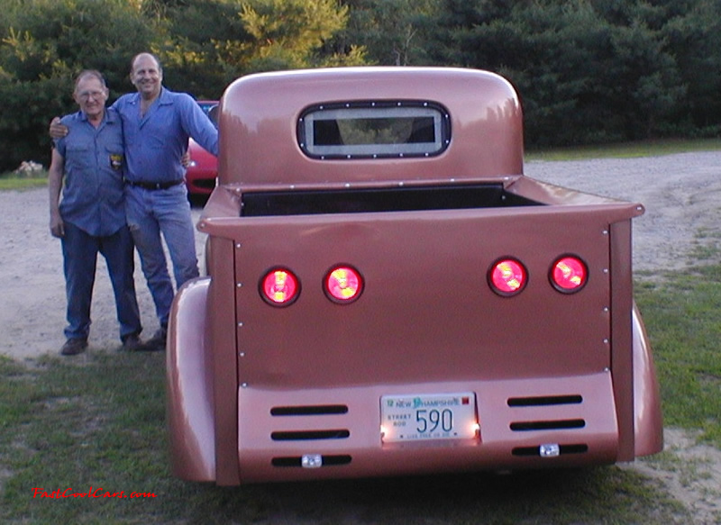 1941 Chevrolet Pick-up the chassis is a '91 S-10. The engine is a 4.3 V6
