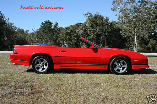 1988 Chevrolet Camaro IROC Z, Comp Cam, 1.6 Roller Rockers, Flowmasters, Summit Racing Headers, 22lb Injectors, Balanced engine, Total restoration. - Steven E. Ochoa - San Antonio, Texas - USA